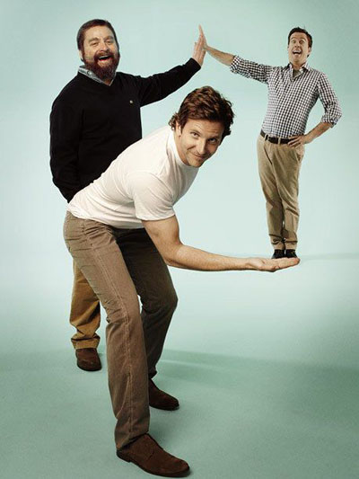 forced perspective - men