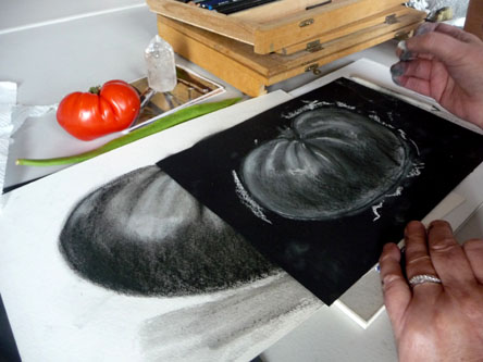 Lorraine - Charcoal tomato