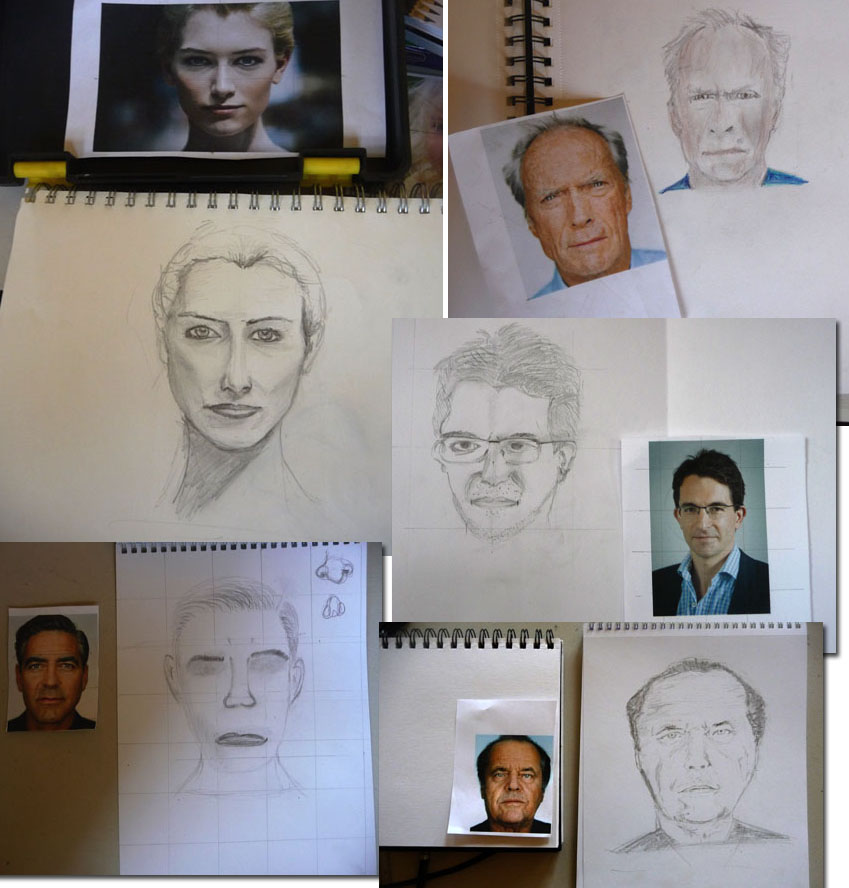 portrait montage